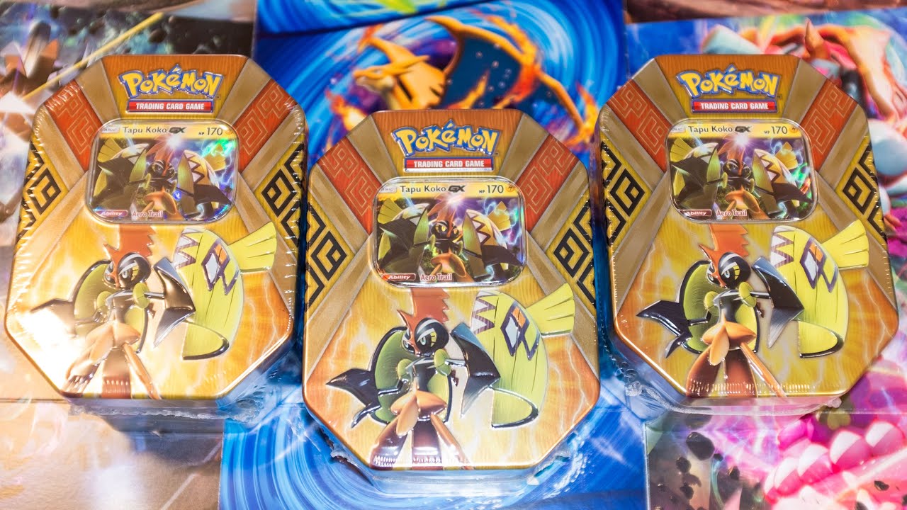 *Pull after pull after pull!!* Big Tapu Koko GX Tin Opening!