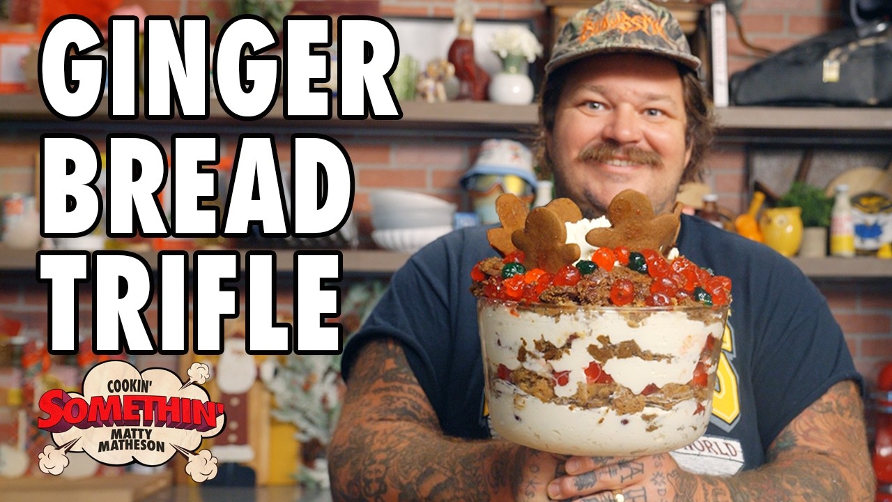 Your New Holiday Dessert Favorite: Gingerbread Trifle | Cookin' Somethin' w/ Matty Matheson