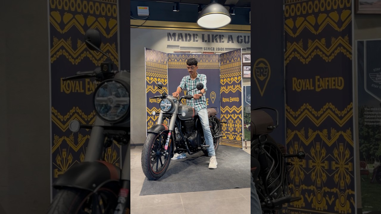 Royal Enfield Classic 350 Delivery 🔥 #trending #automobile #motorcycle #royalenfield #classic350