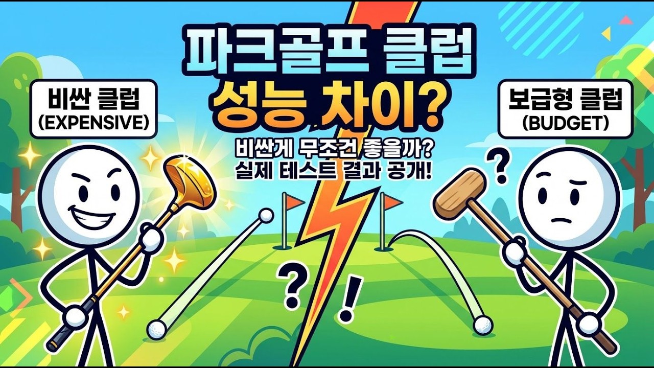 09.파크골프 비싼 클럽 vs 보급형 클럽, 어떤 차이가 있을까?