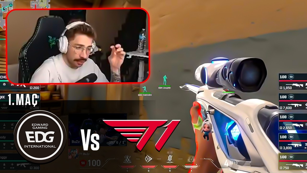 COMBATRY GÖZÜNDEN T1 VS EDG 1.MAÇ | Masters Santiago 2026 | (T1 vs EDward Gaming)