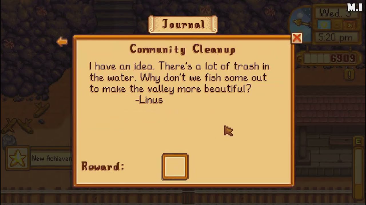Stardew Valley - Community Cleanup Quest