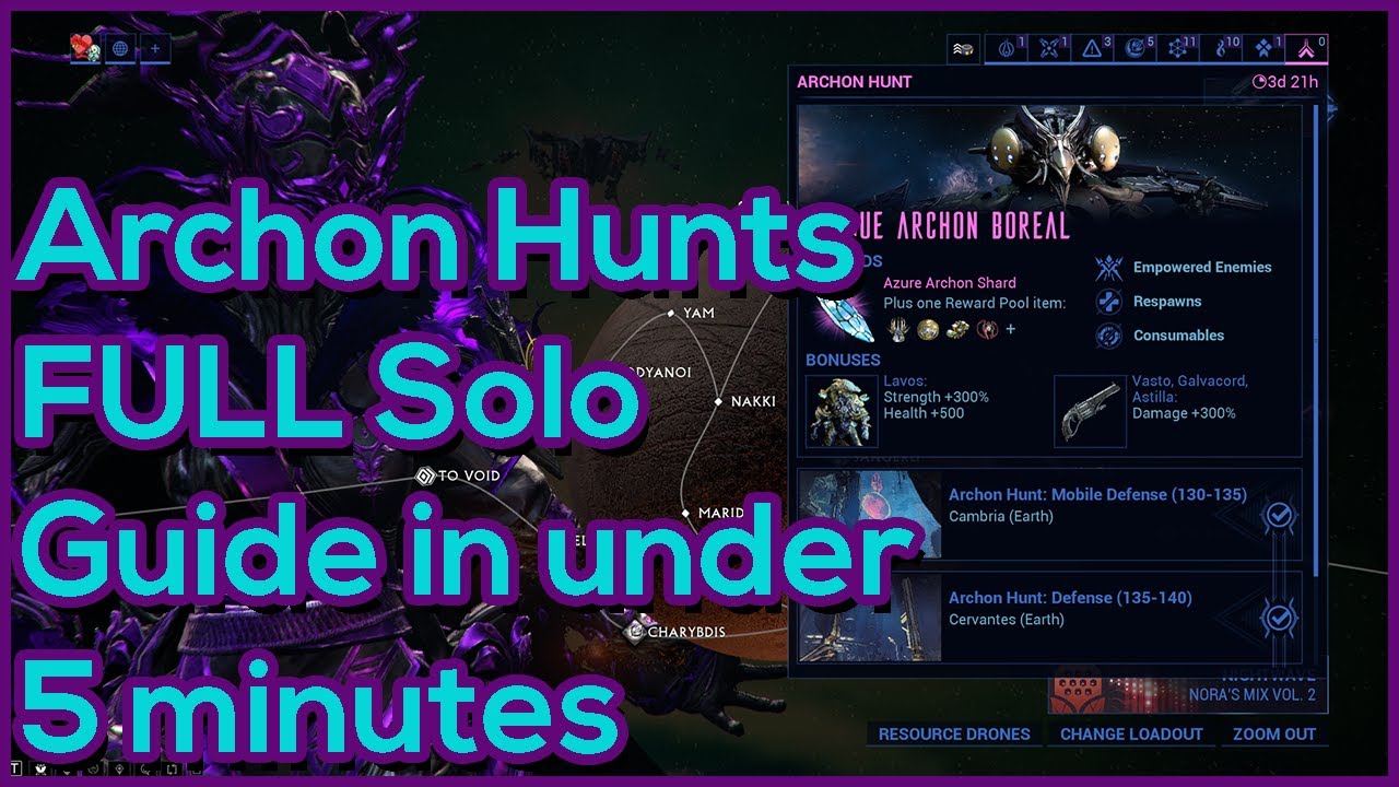 Archon Hunts FULL Solo Guide | Warframe Veilbraker