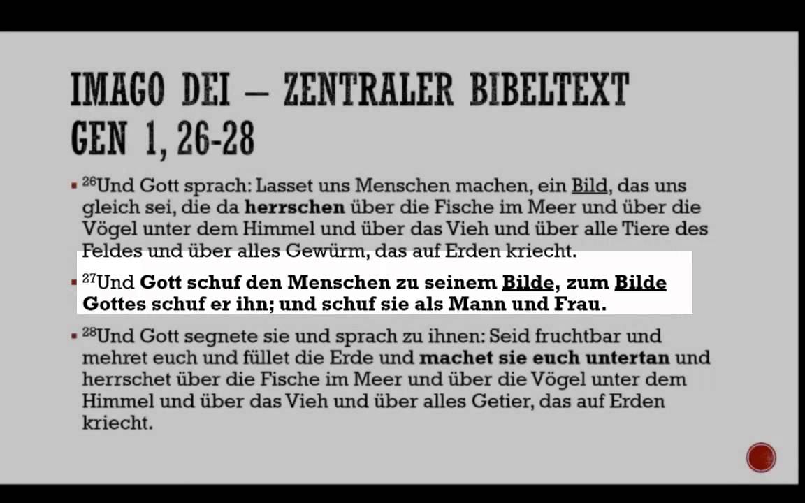 Gottebenbildlichkeit: Der Mensch als Ebenbild Gottes (Religion Lernvideo)