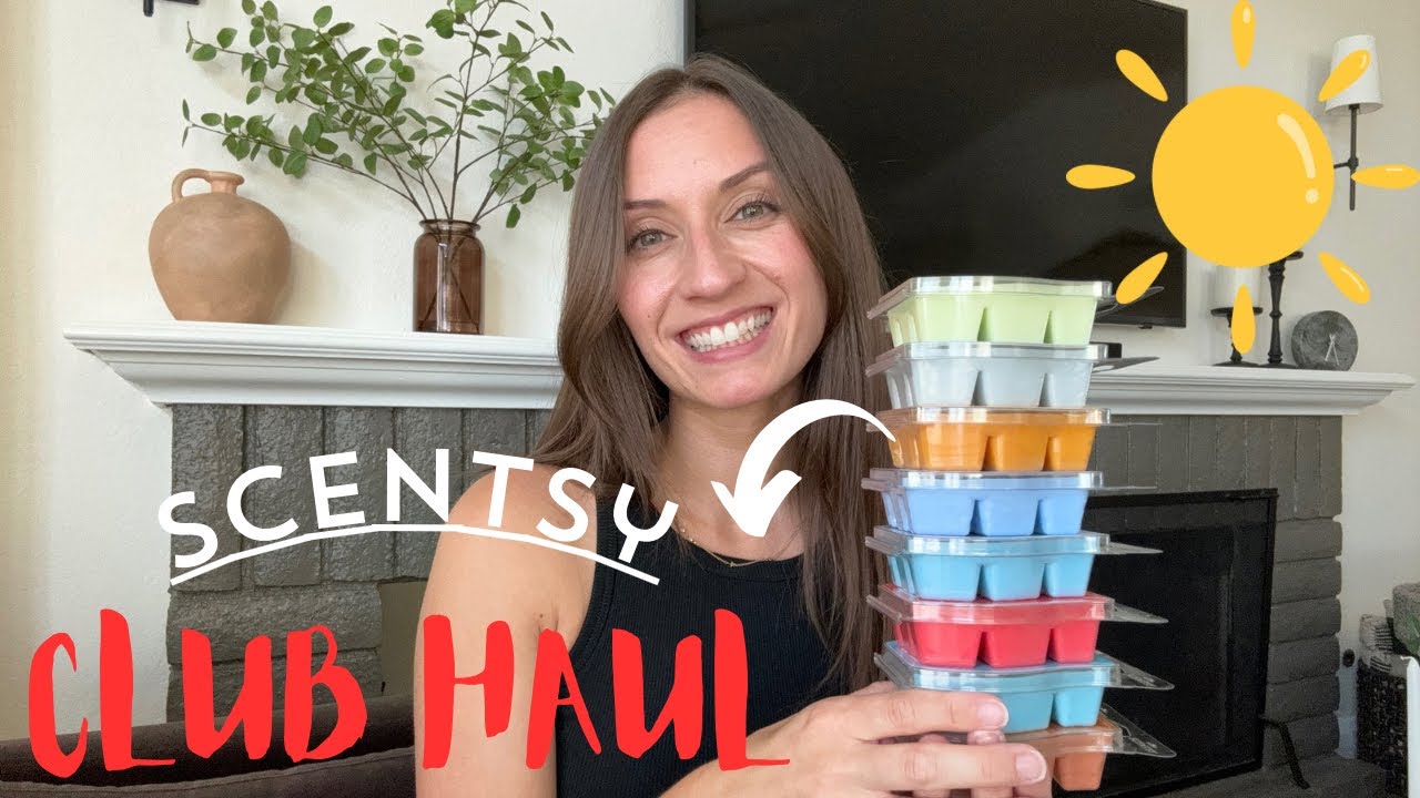 Scentsy Quarterly Club Haul 🌊 ☀️