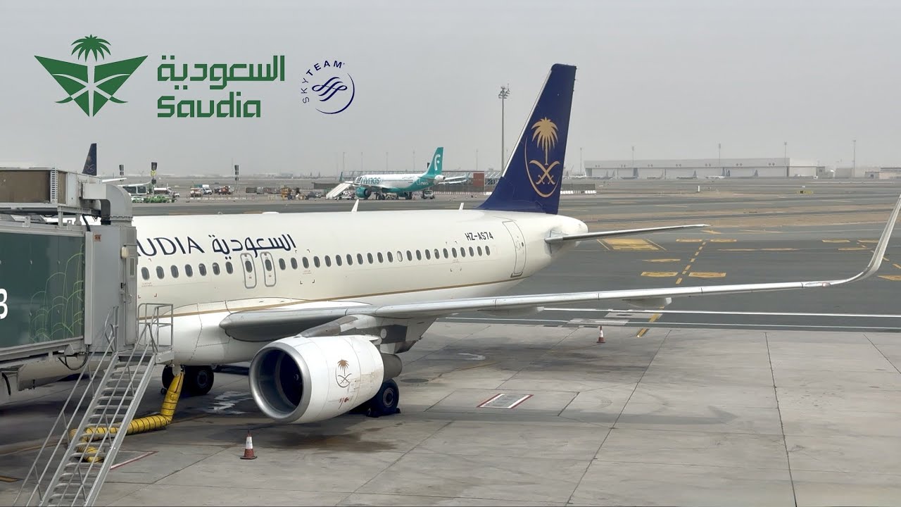 الخطوط السعودية من المدينة إلى جدة | SAUDIA A320