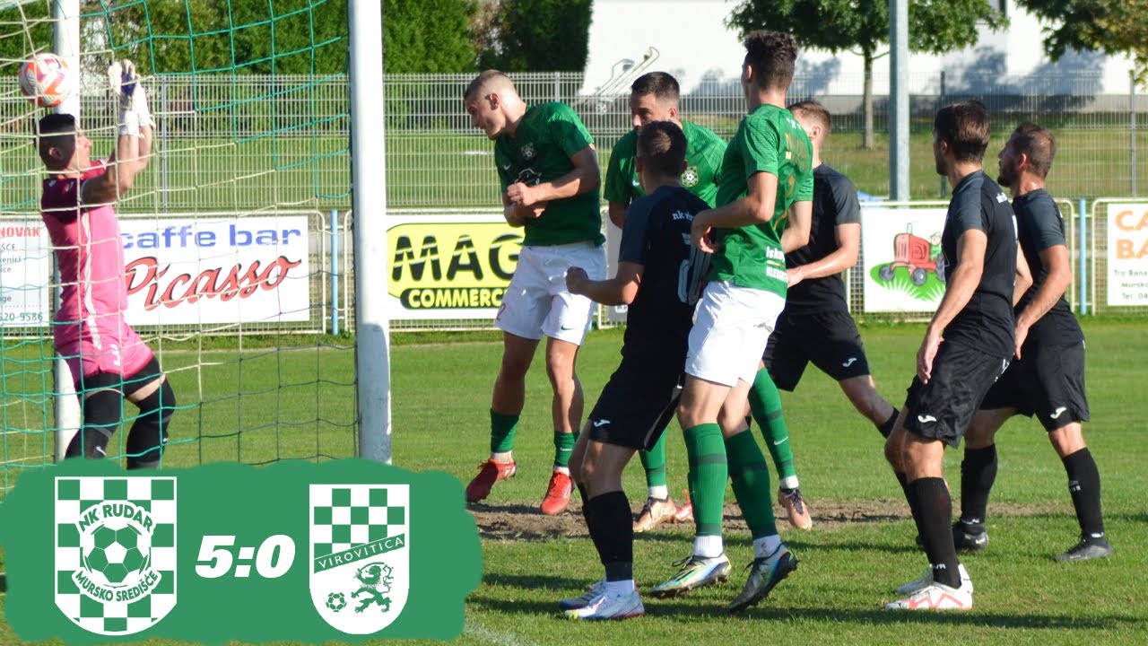 3.NL sjever (5.kolo): NK Rudar - NK Virovitica 5:0/16.9.2023.