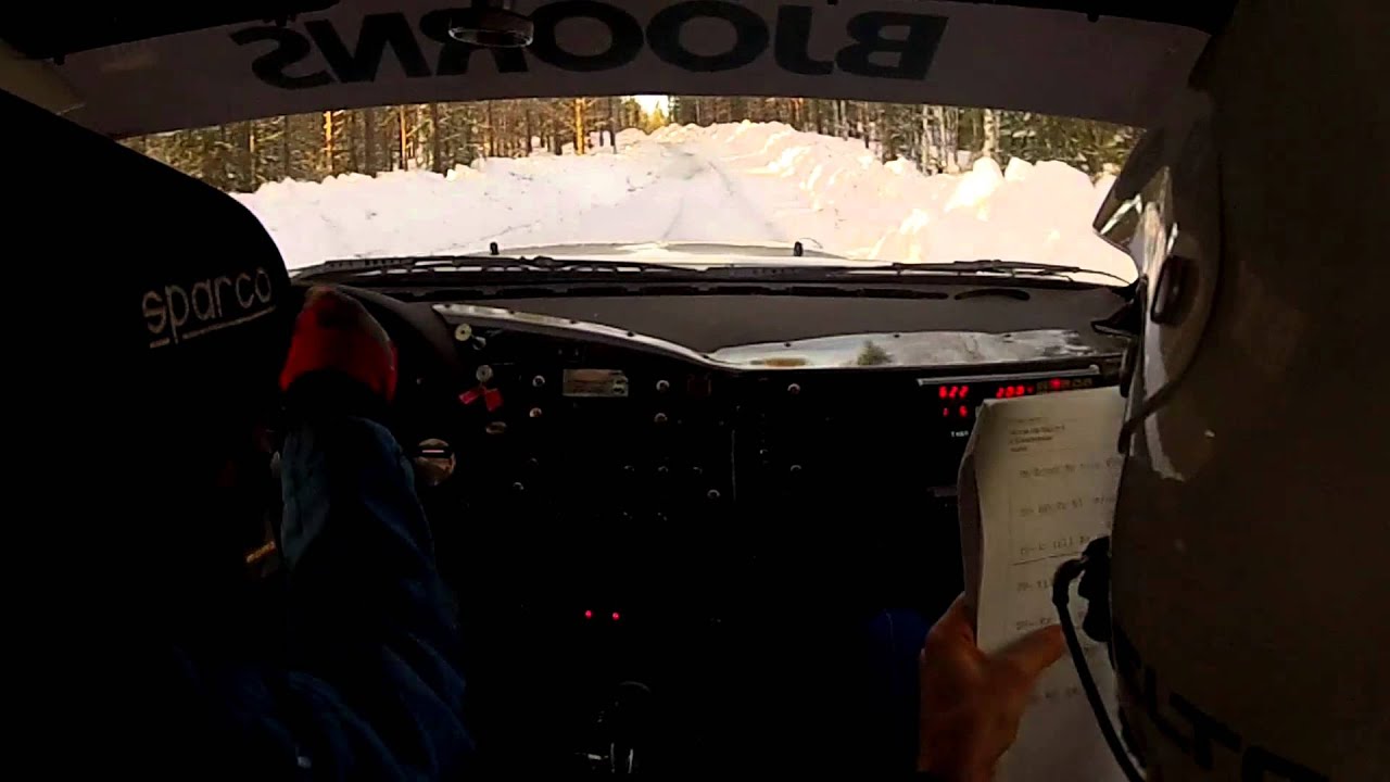 Vännäs-Plåt Rally 2015 Markku Kärkkäinen
