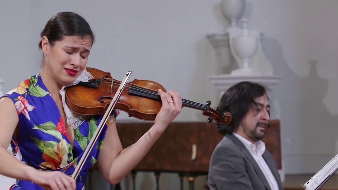 Elena Urioste (violin) and Tom Poster (piano) play Kreisler, Dvořák, Still, Heuberger and Strauss.