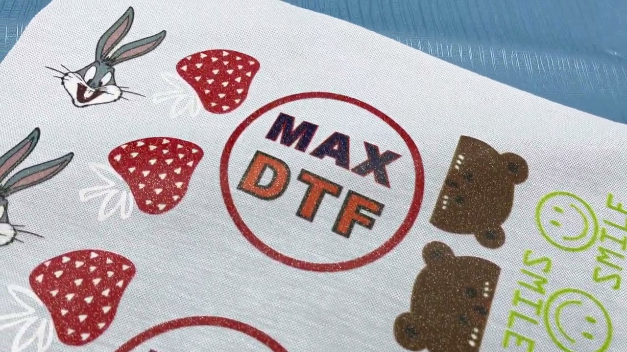 Glitter A3 DTF Manufacturer, Glitter PET Film DTF roll Factory, Glitter DTF Film cold peel Supplier