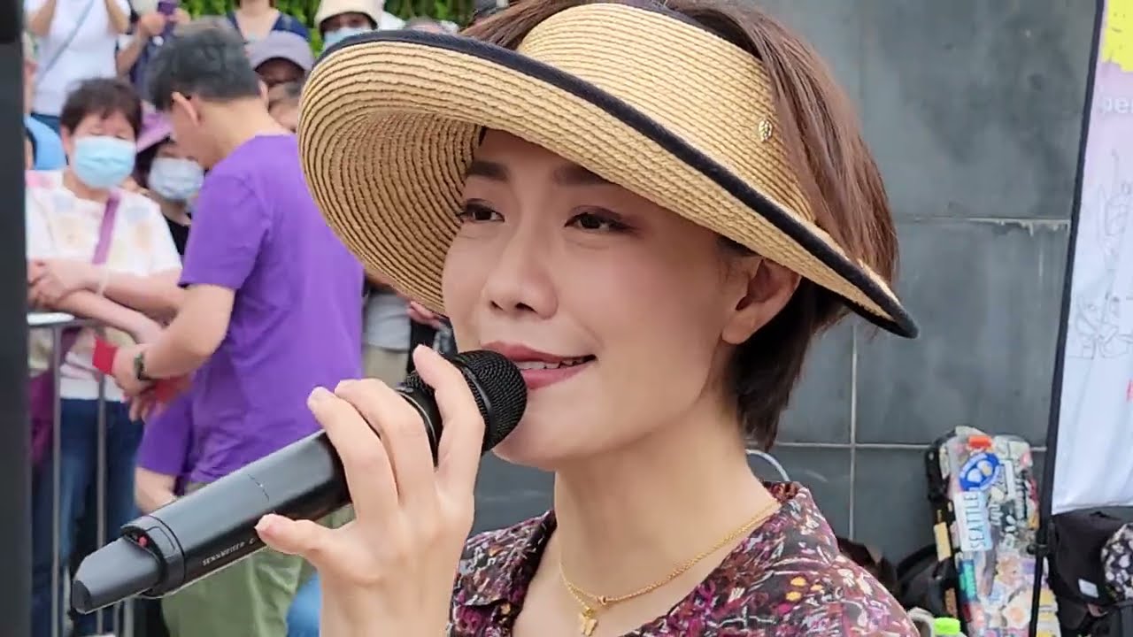 #小龍女龍婷&智哥小提琴伴奏《每當變幻時.有誰共鳴》@沙田中央公園Busking2023/04/30HK