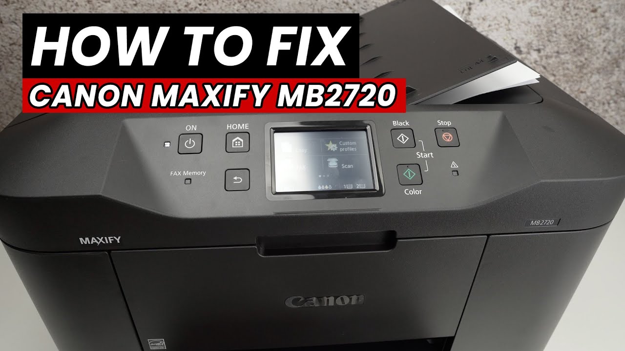 Как починить принтер Canon MAXIFY MB2720