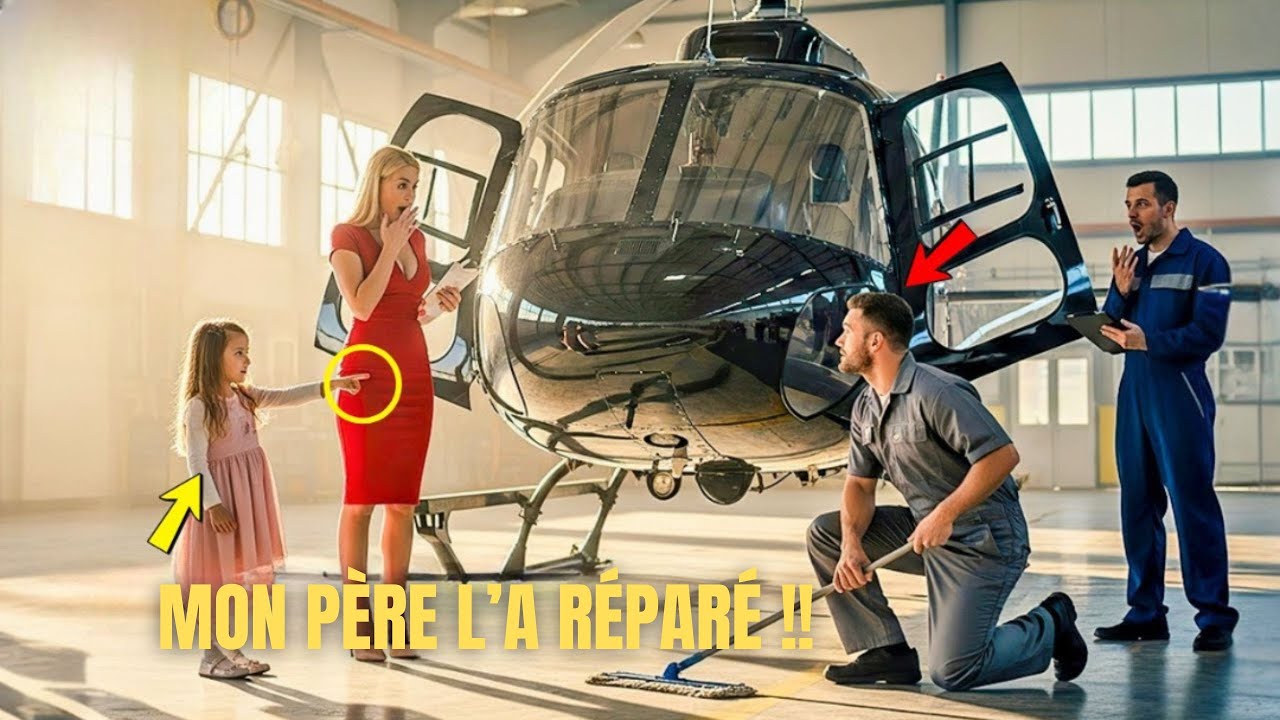 Qui a réparé cet hélicoptère ? » — Le PDG est sous le choc quand une petite fille désigne son.....