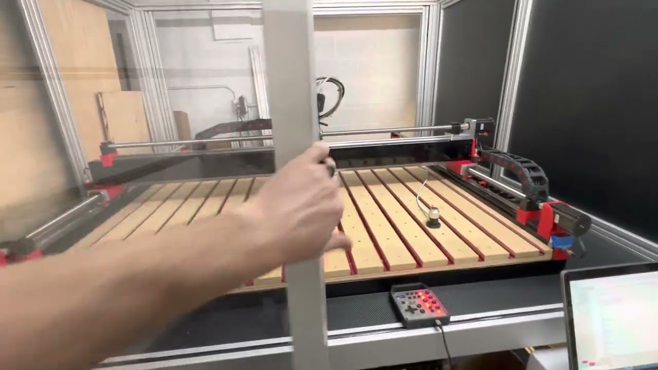 PrintNC CNC Build Update Video