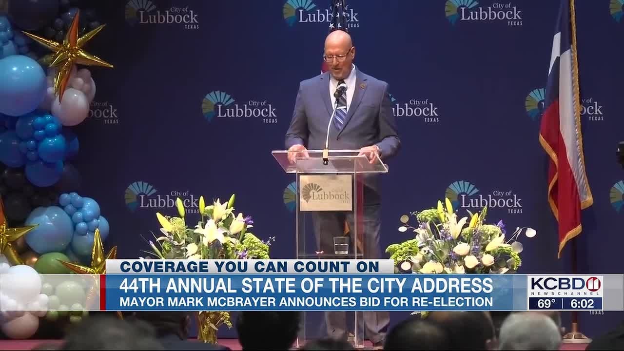 Lubbock mayor delivers state of the city address
