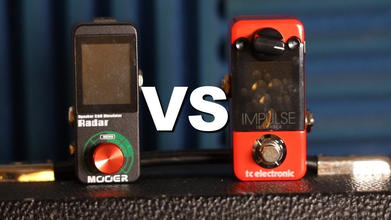 Mooer RADAR vs. TC Impulse IR (3 Factory Presets + 1 Custom IR)