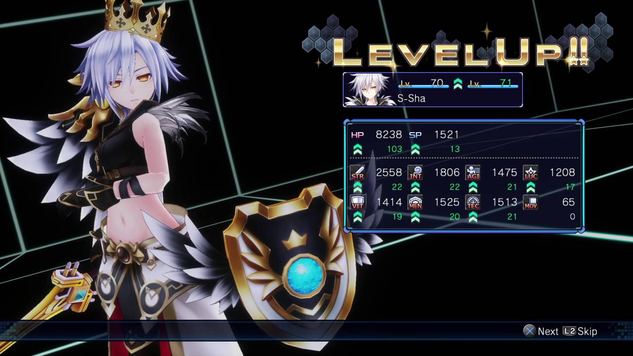 Megadimension Neptunia VII S-Sha's Level Up Fanfare (Victory Fanfare)