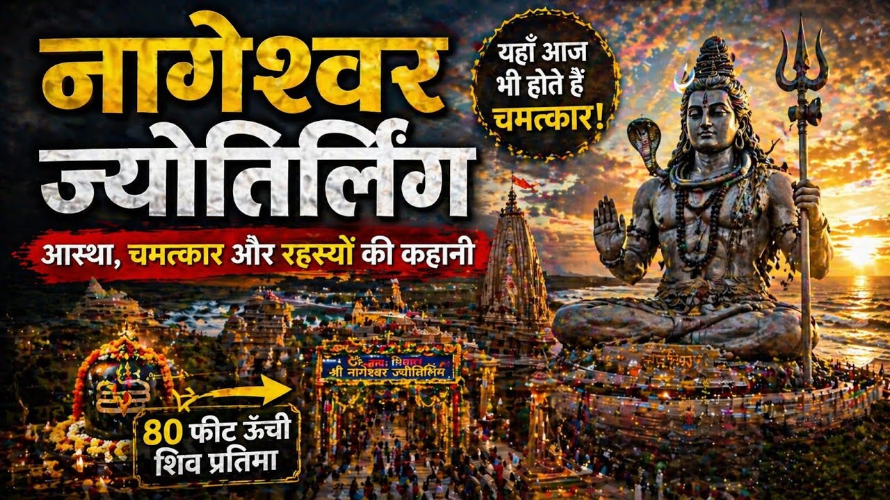 नागेश्वर ज्योतिर्लिंग का रहस्य 🔱 | धरती फटी… और शिव प्रकट हुए! 🔥