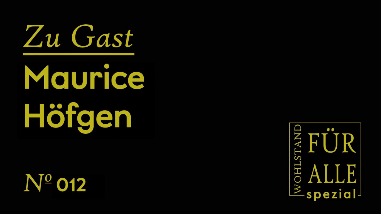 Maurice Höfgen über die MMT und das Ende der Spar-Politik - Spezial #12