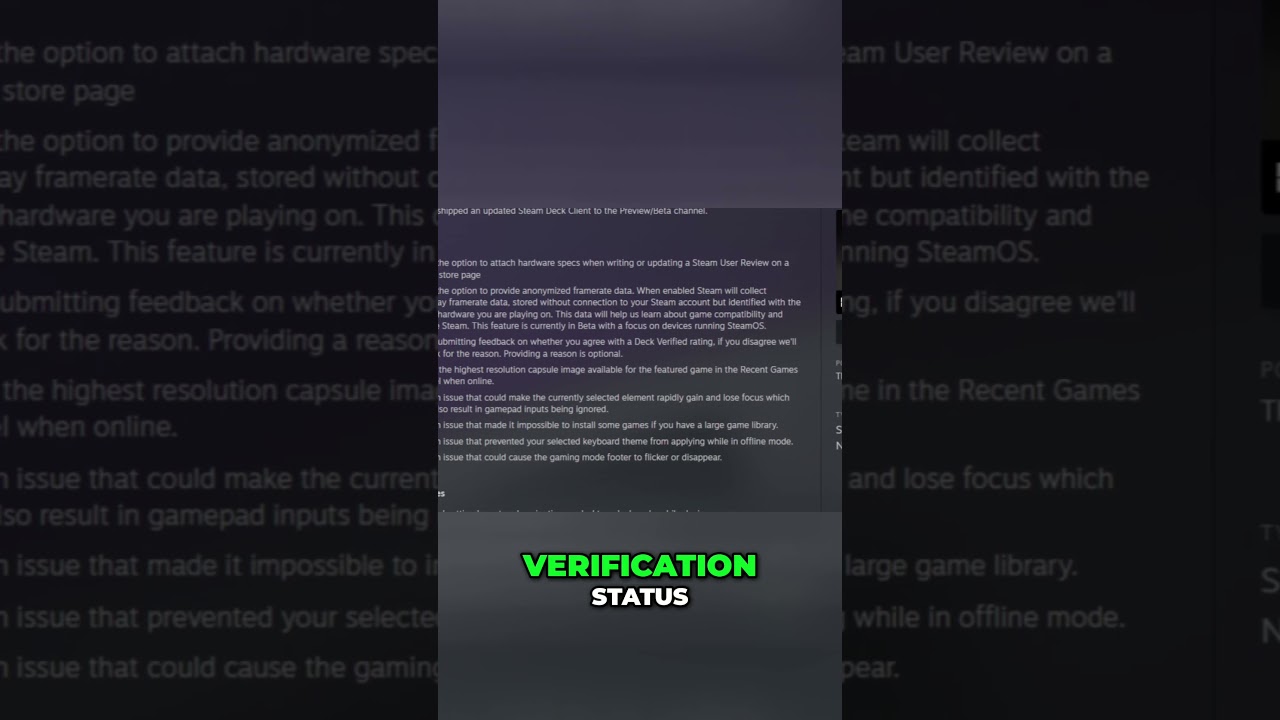 Исправлена ​​ошибка проверки Steam Deck и выпущено новое бета-обновление клиента.