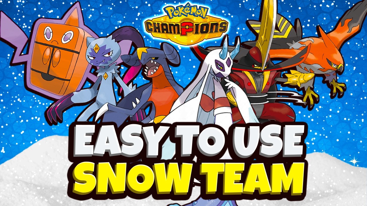 Лучшая команда для начинающих в снежных условиях в Pok&eacute;mon Champions