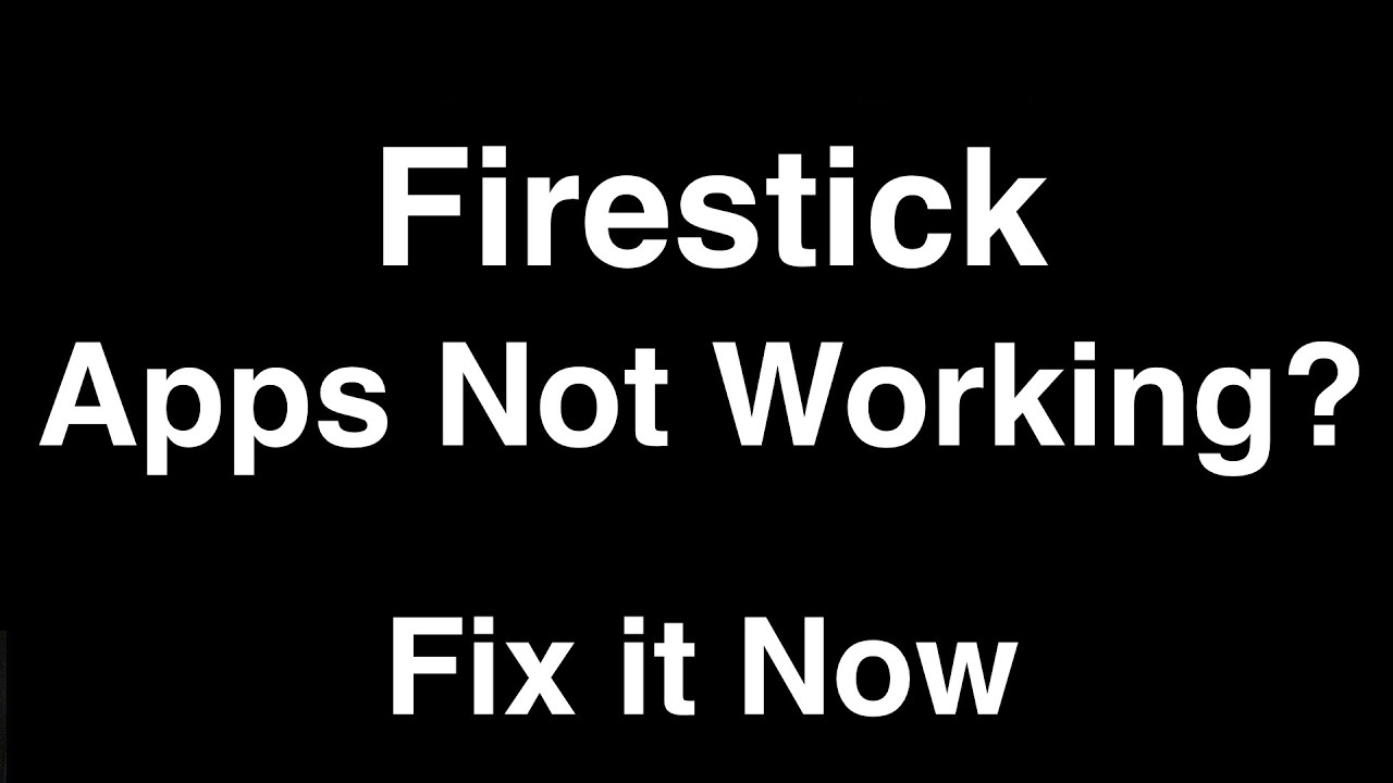 Приложения для Firestick не работают &mdash; исправьте это прямо сейчас!