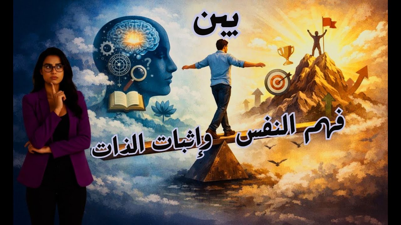 هل انت ضايع بين فهم النفس وإثبات الذات | كيف تعرف نفسك بدون ما ترهقها؟#اكسبلور #تحفيز #علم_النفس