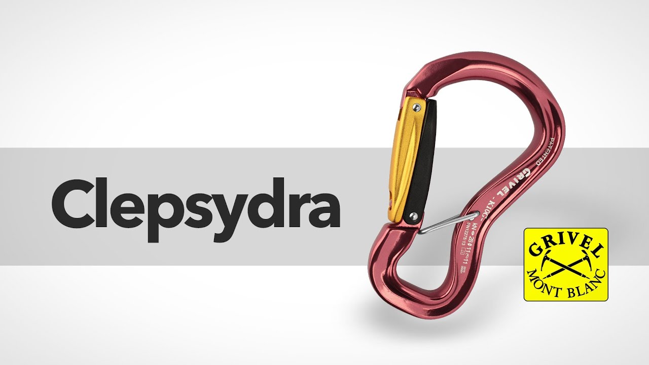 2015 Grivel Clepsydra belay carabiner
