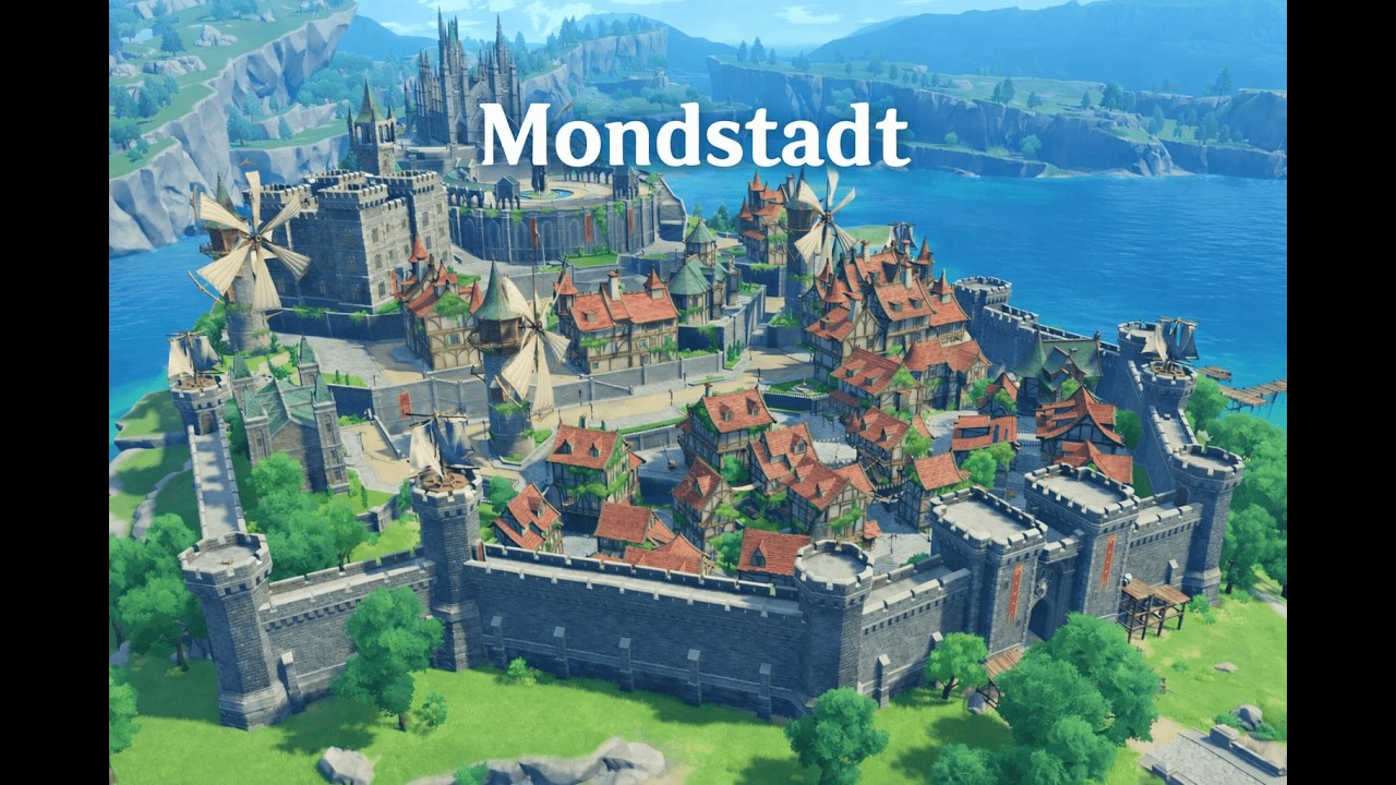🍃 A Morning Day in Mondstadt | Windsong Lyre Cover (Leonardo Ted)