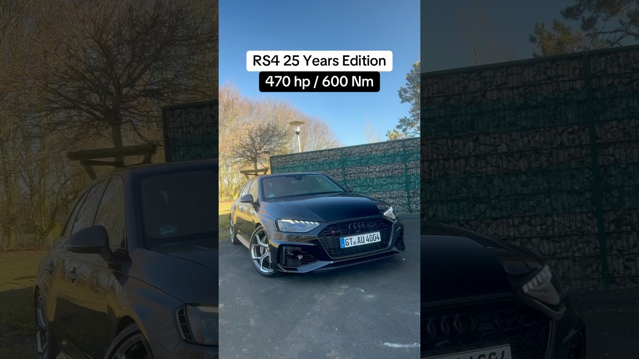 Audi RS4 25 Years Edition😳🔥 #audi #rs4 #audirs4 #newcar #2025