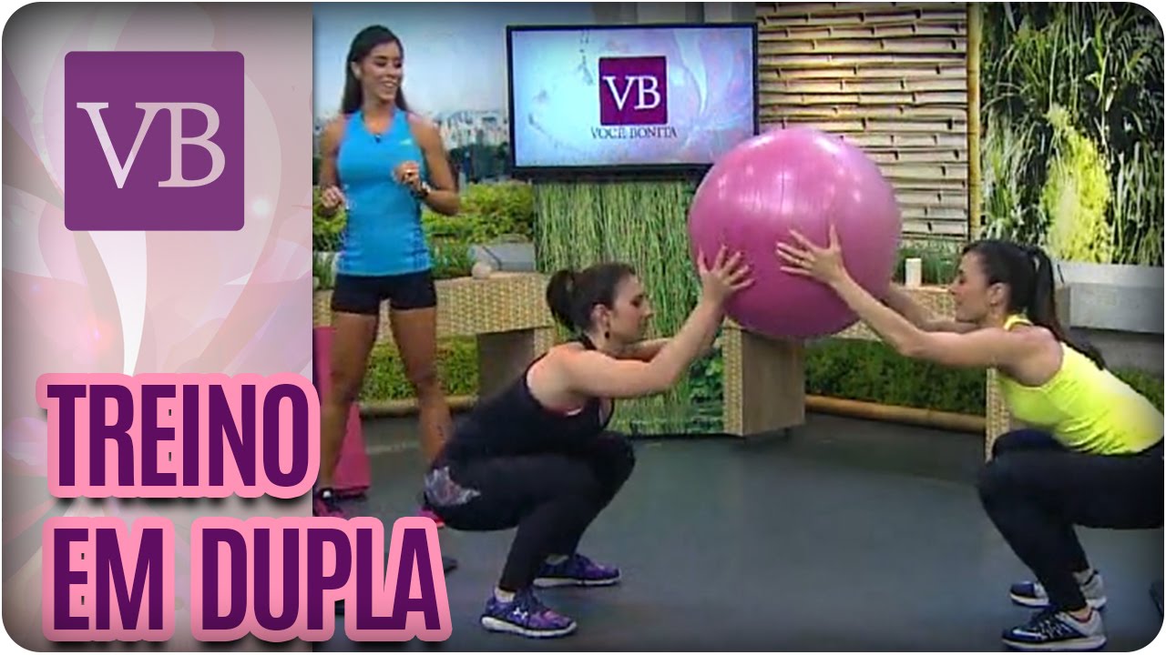 Treino funcional para fazer em dupla - Você Bonita (26/08/16)