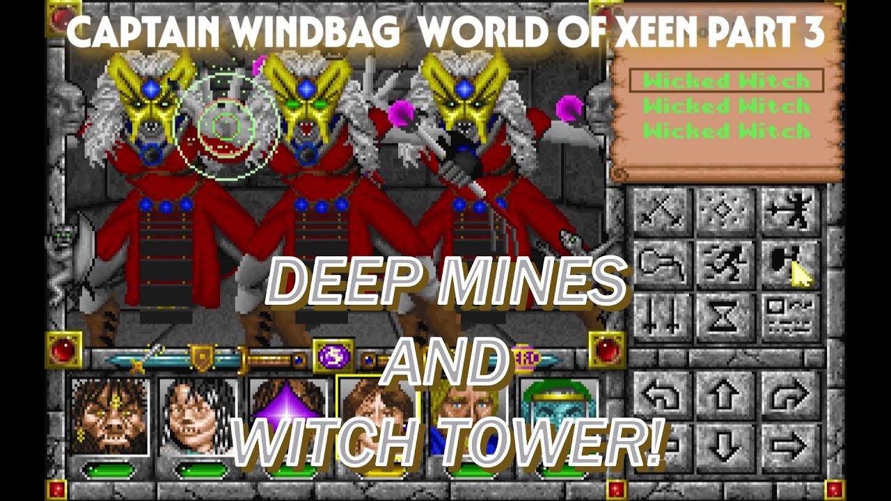 Might and Magic WORLD OF XEEN Part 3: Deep Mines and Witch Tower!