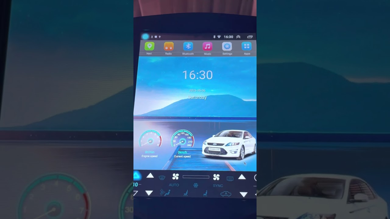 Atualização de layout na multimídia Android tesla