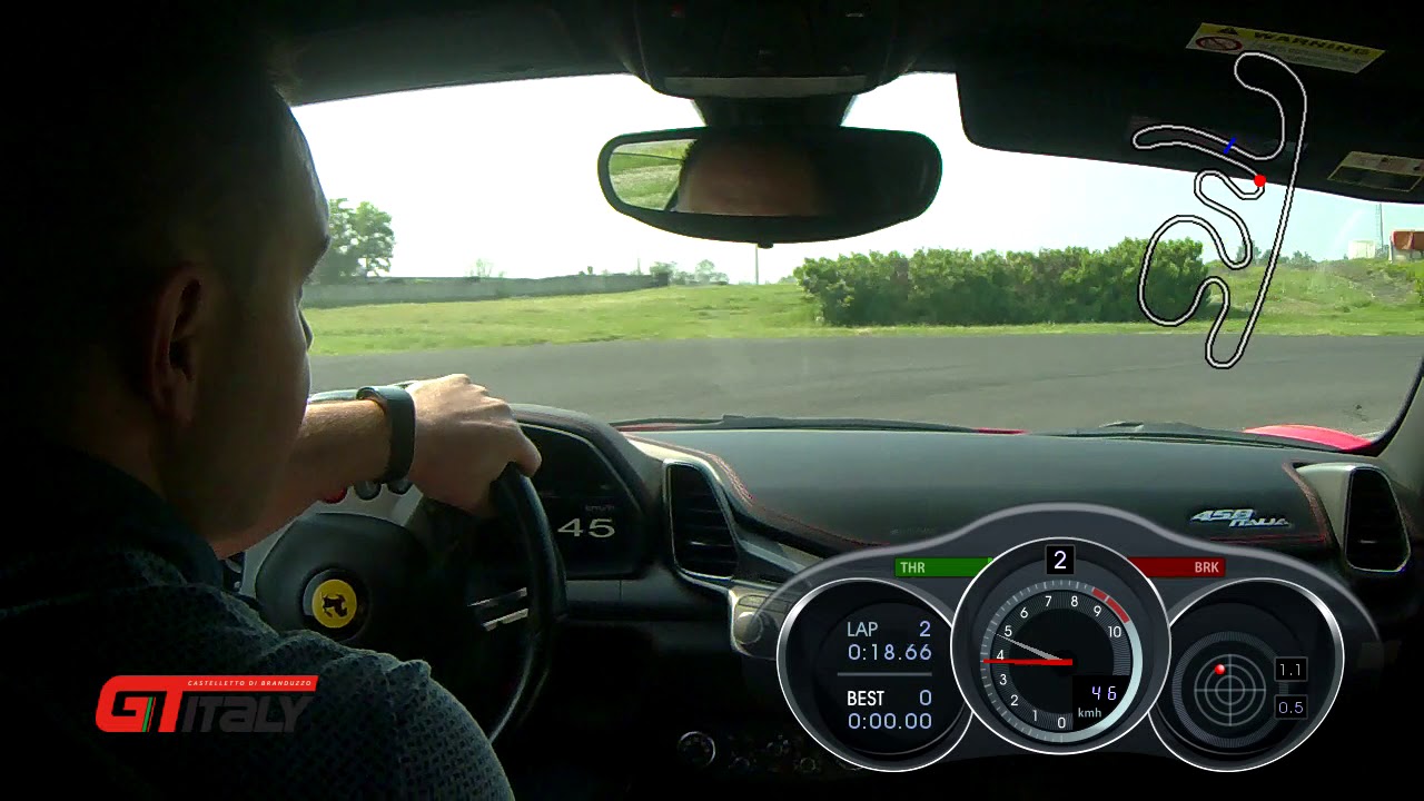 FERRARI 458 Italia - Motodromo Castelletto di Branduzzo - Selectbox