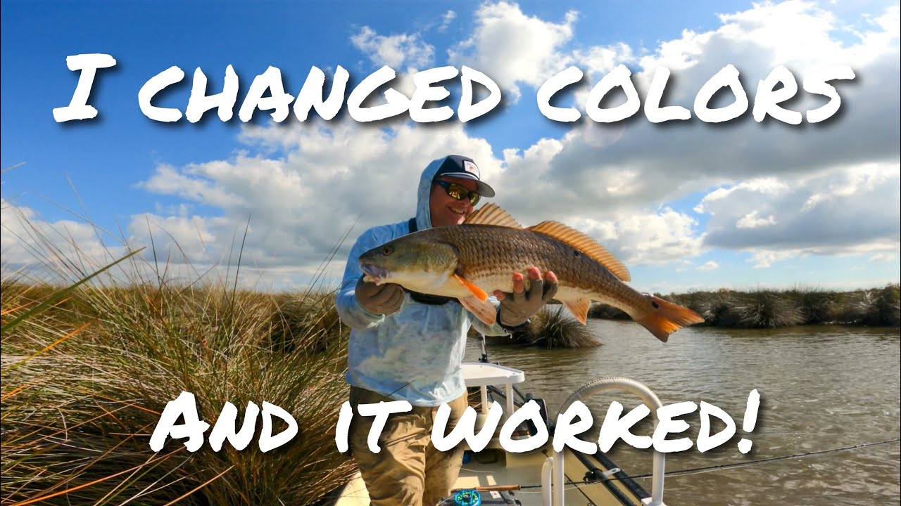 This Fly Change Produced BIG Results: Fly Fishing for Redfish