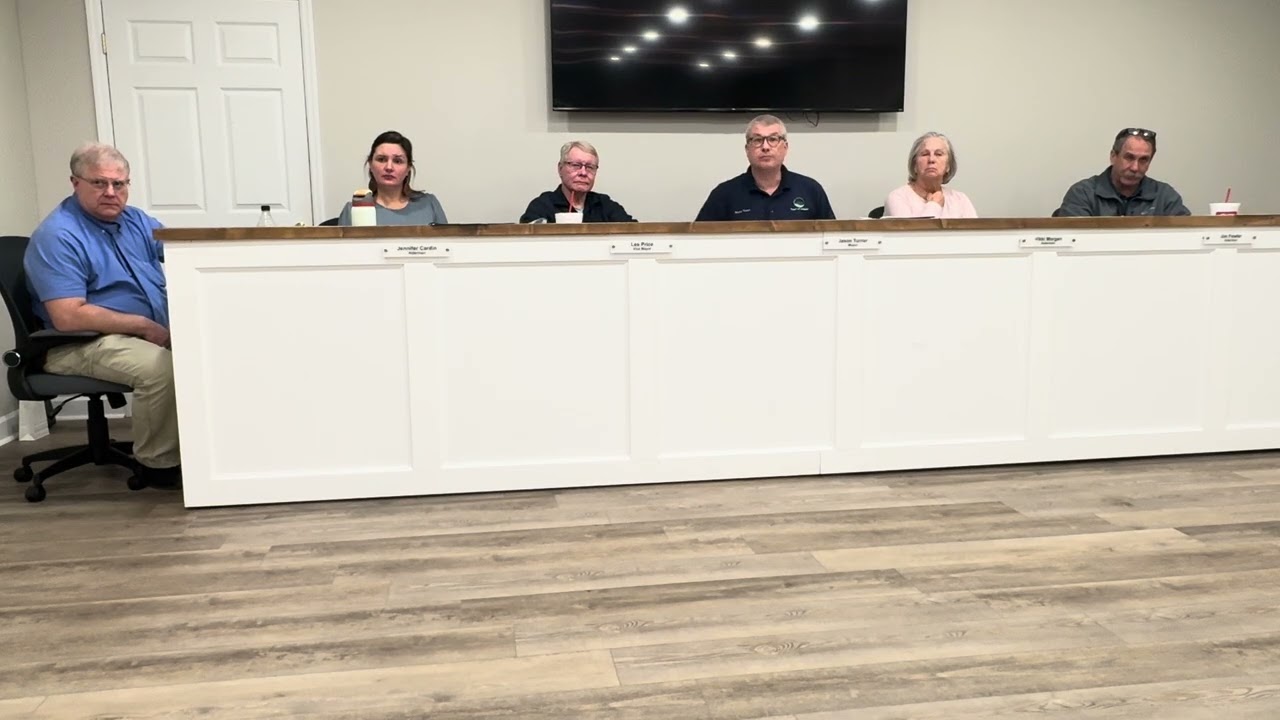Town of Jasper City Meeting - Feb. 9, 2026