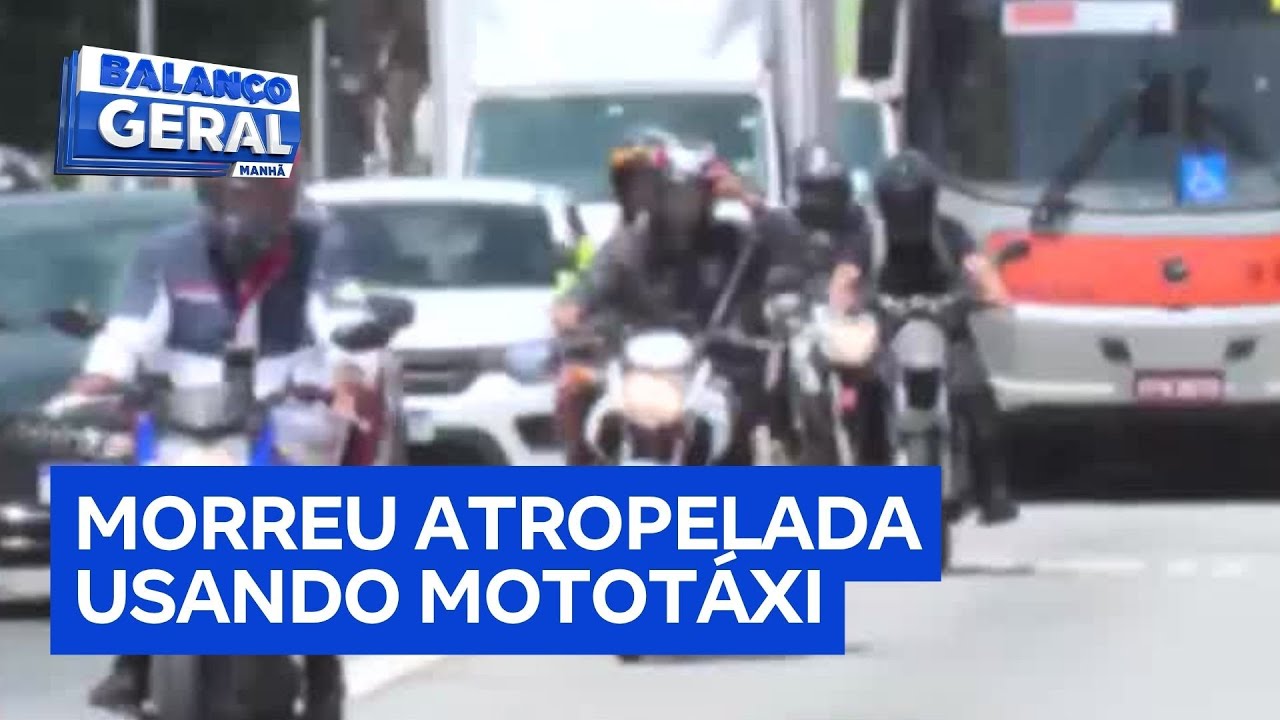 Mulher morre atropelada por caminhão ao usar mototáxi em Carapicuíba, na Grande SP