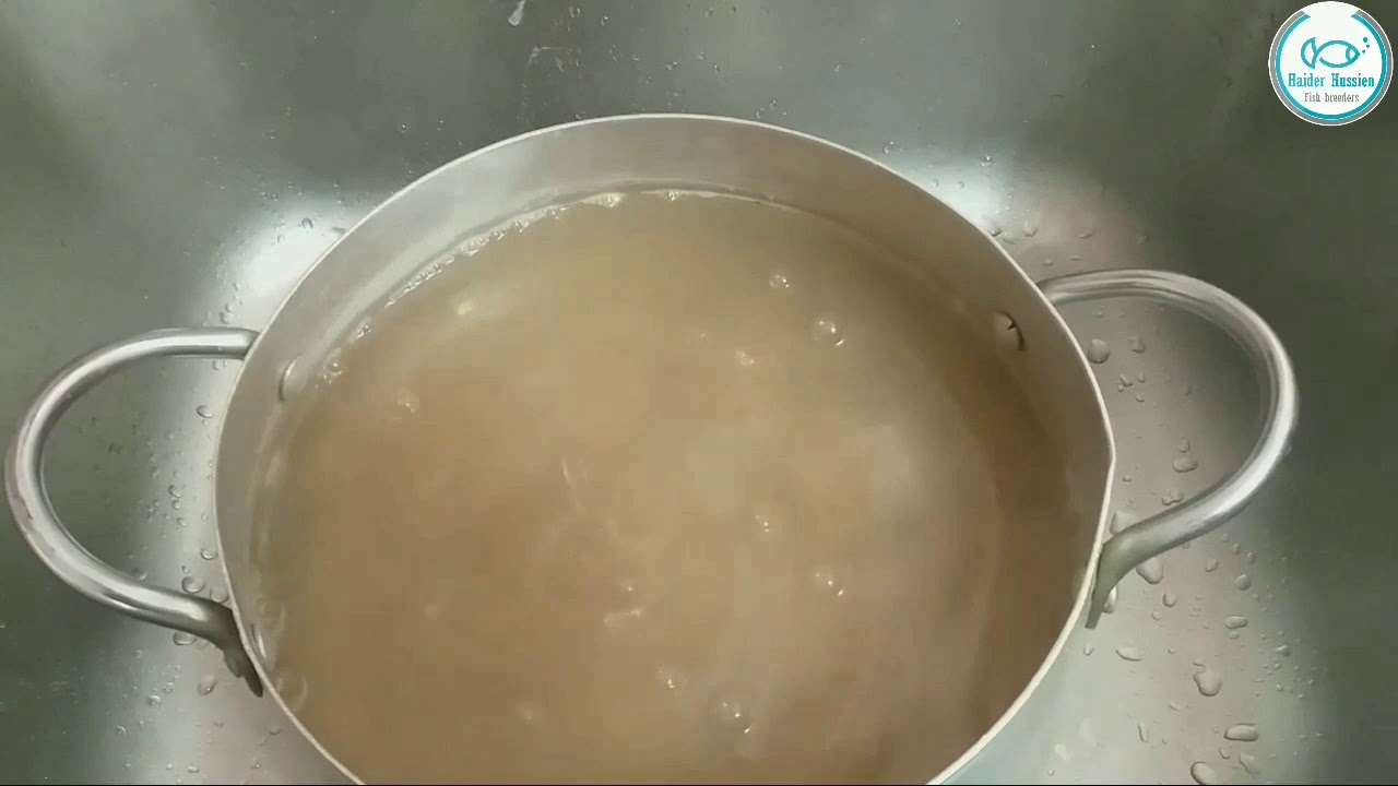شاهد كيفية تحضير وغسل رمل حوض الزينة