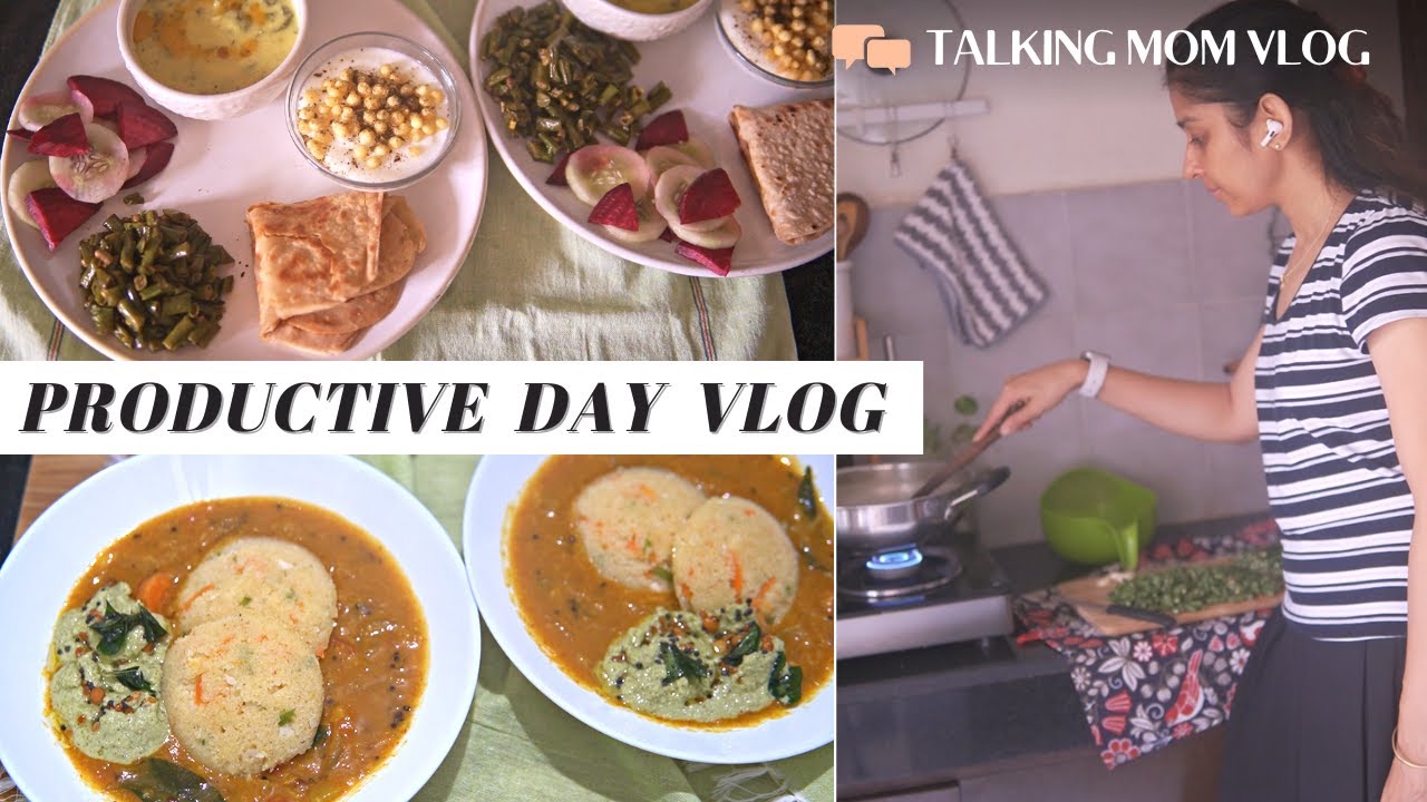 Day in a Life of Indian Homemaker| Productive Day Routine | Meal Planning| Healthy Veg Recipes