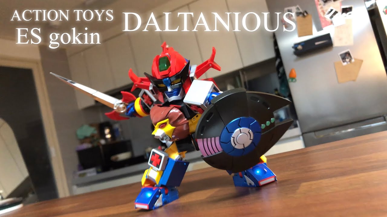 액션토이즈 ES 합금 미래로보 달타니어스 / action toys es gokin daltanious