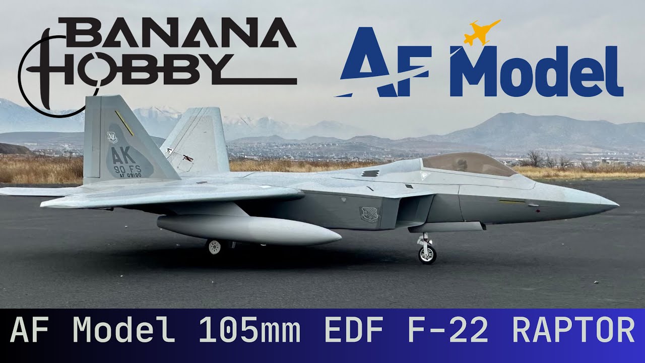 AF Model 105mm EDF Raptor Introduction/Unboxing