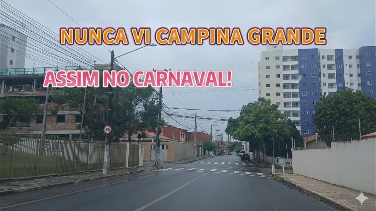🎊 NUNCA VI CAMPINA GRANDE ASSIM NO CARNAVAL!