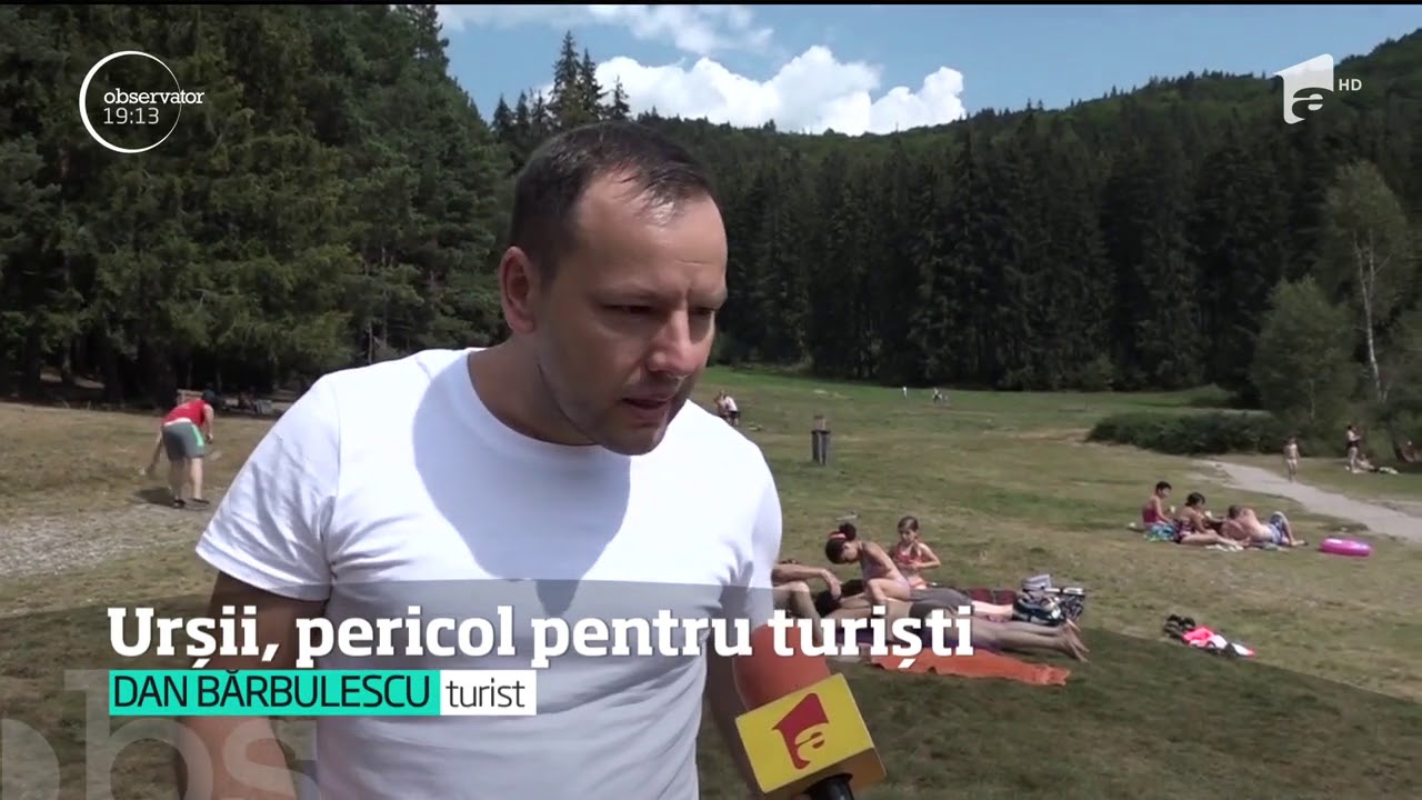 A fost iarăşi întâlnire de gradul zero între turiştii de la lacul Sfânta Ana şi urşi
