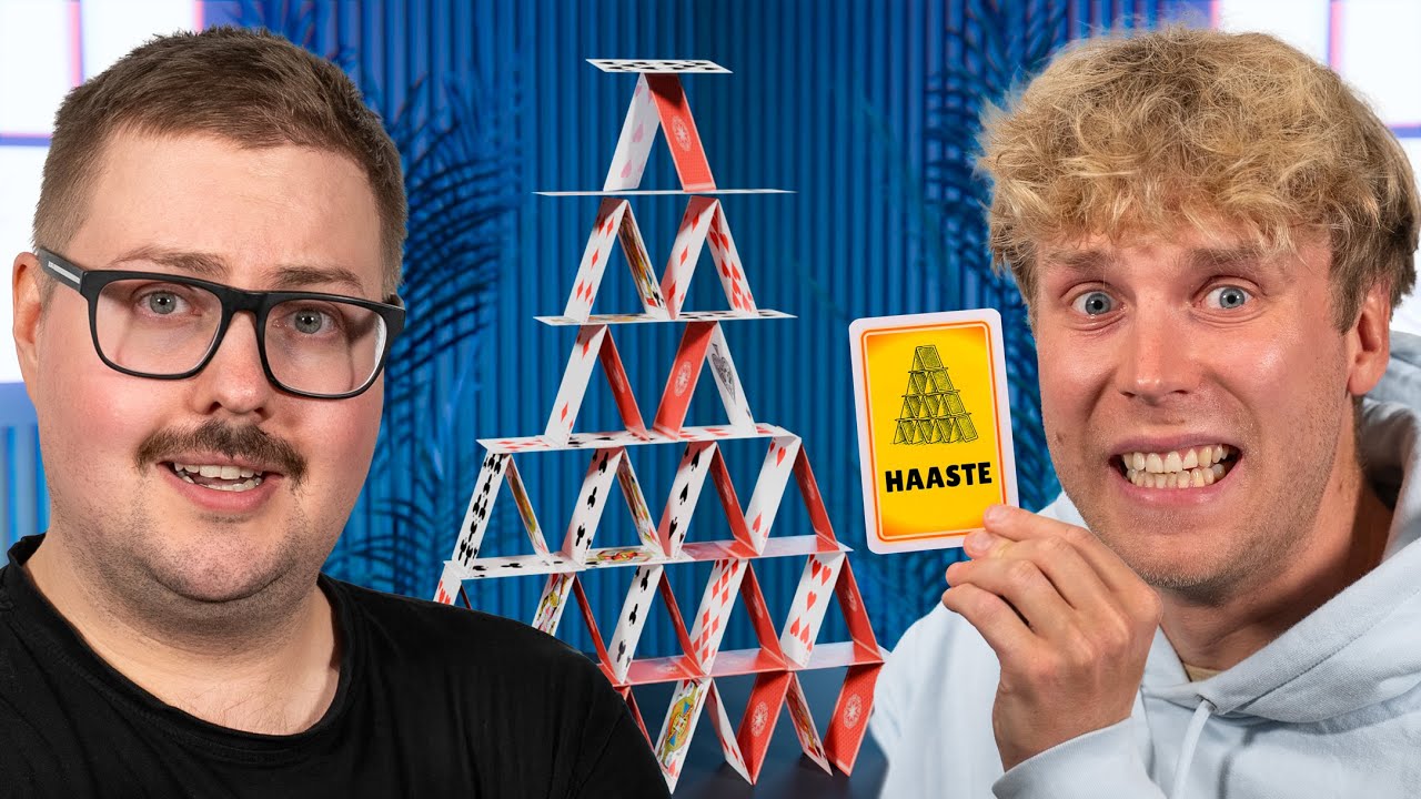 Kuka rakentaa suurimman korttitalon? (HAASTEPELI)