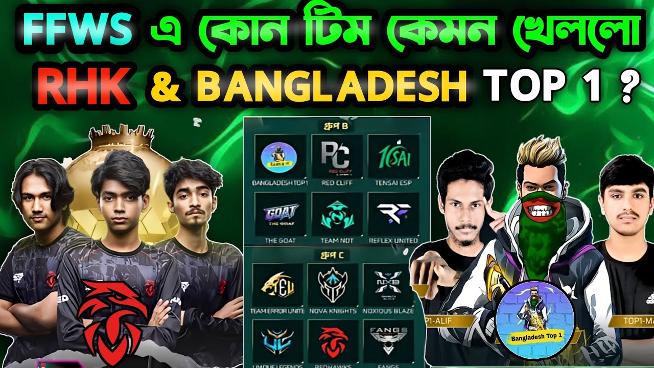 FFWS BANGLADESH, কারা হলো আজকের দিনের শ্রেষ্ঠ টিম-ডে ২