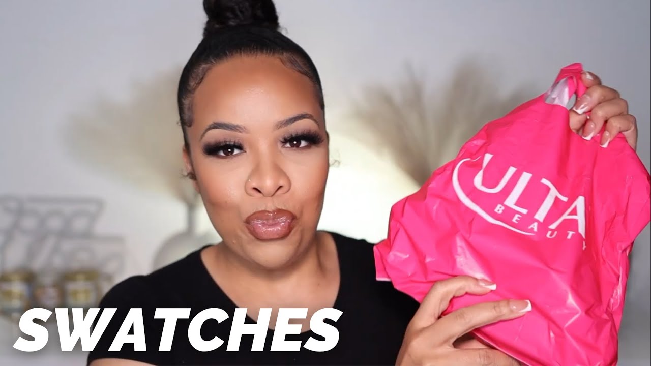 MINI ULTA HAUL | SWATCHING NEW MAKEUP TO ADD TO MY COLLECTION