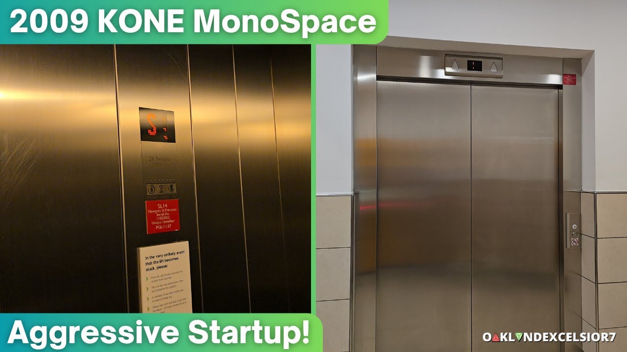 2009 KONE MonoSpace Lift to Newgate Street at Eldon Square in Newcastle