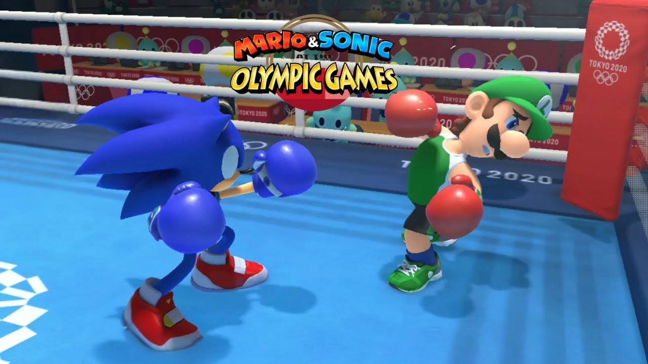 Boxing Hard Gameplay Mario & Sonic At The Olympic Games Tokyo 2020 Sonic Blaze Peach Bowser + Bowser