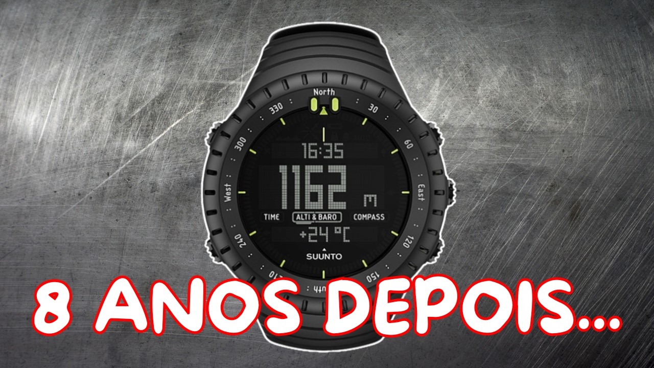 Suunto Core All Black – Review atualizado depois de 8 ANOS!