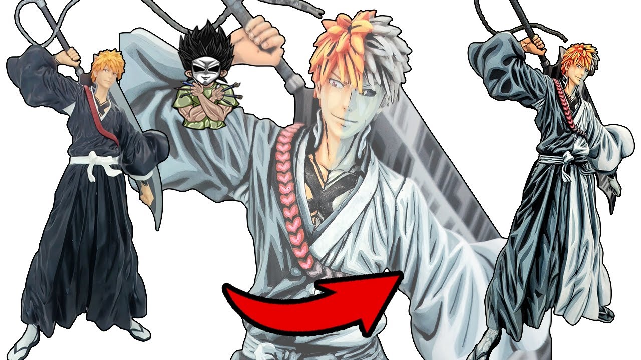 Grandista Ichigo Kurosaki Custom Repaint! (On Sale)